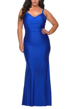 La Femme Long Ruched Jersey Dress 23 La Femme Long Ruched Jersey Dress -Jewelry Accessories 0353ea32 90d3 4805 bcb7 50fa5a04a3a3