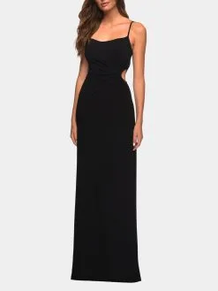 La Femme Side Cut Out Dress -Jewelry Accessories 035f8663 7438 4ef4 a457 496f2a15430e