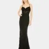 Mac Duggal Embellished Sleeveless Illusion Bodice Gown -Jewelry Accessories 039705a0 a12c 440d b847 35beb5ba3e18