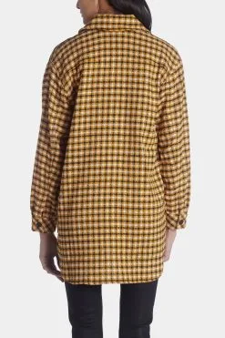 KARL LAGERFELD Long Plaid Jacket -Jewelry Accessories 068adcb9 d44e 40ab 864c 8bfbcb4bf99e