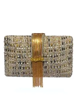 Simitri Hard Structured Chunky Box Clutch -Jewelry Accessories 072152a2 4b03 4f46 9f75 e1f63b2c74ef