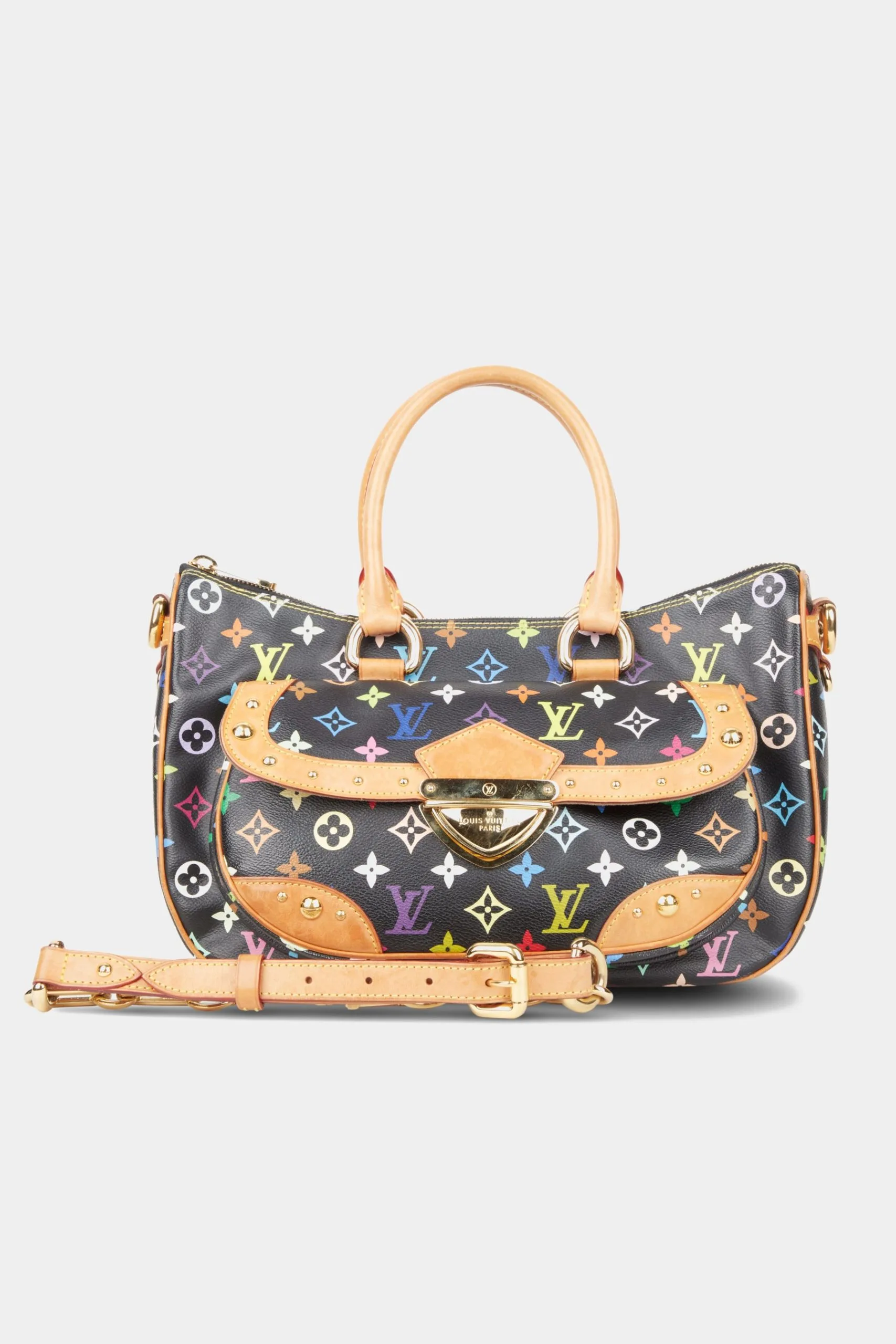 Louis Vuitton Rita Monogram Multicolor Shoulder Bag 3 Louis Vuitton Rita Monogram Multicolor Shoulder Bag