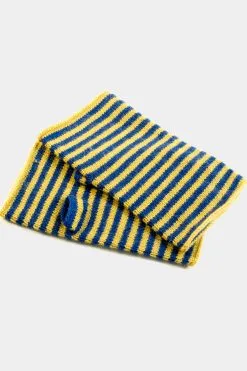 Portolano Fingerless Striped Gloves