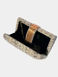 Simitri Hard Structured Chunky Box Clutch -Jewelry Accessories 0a3c9cf7 ba55 4013 88a5 4edc1063faf2