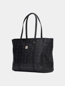 MCM Visetos Shopping Tote