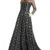 Mac Duggal Long Sleeve Gown