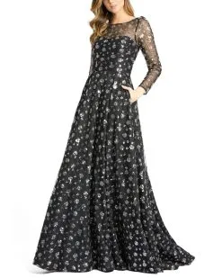 Mac Duggal Long Sleeve Gown -Jewelry Accessories 12360 1755352 4 b4dbf9c2 7680 4b71 bd9c 915384781269