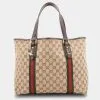 Gucci Jolicoeur GG Canvas Tote Bag