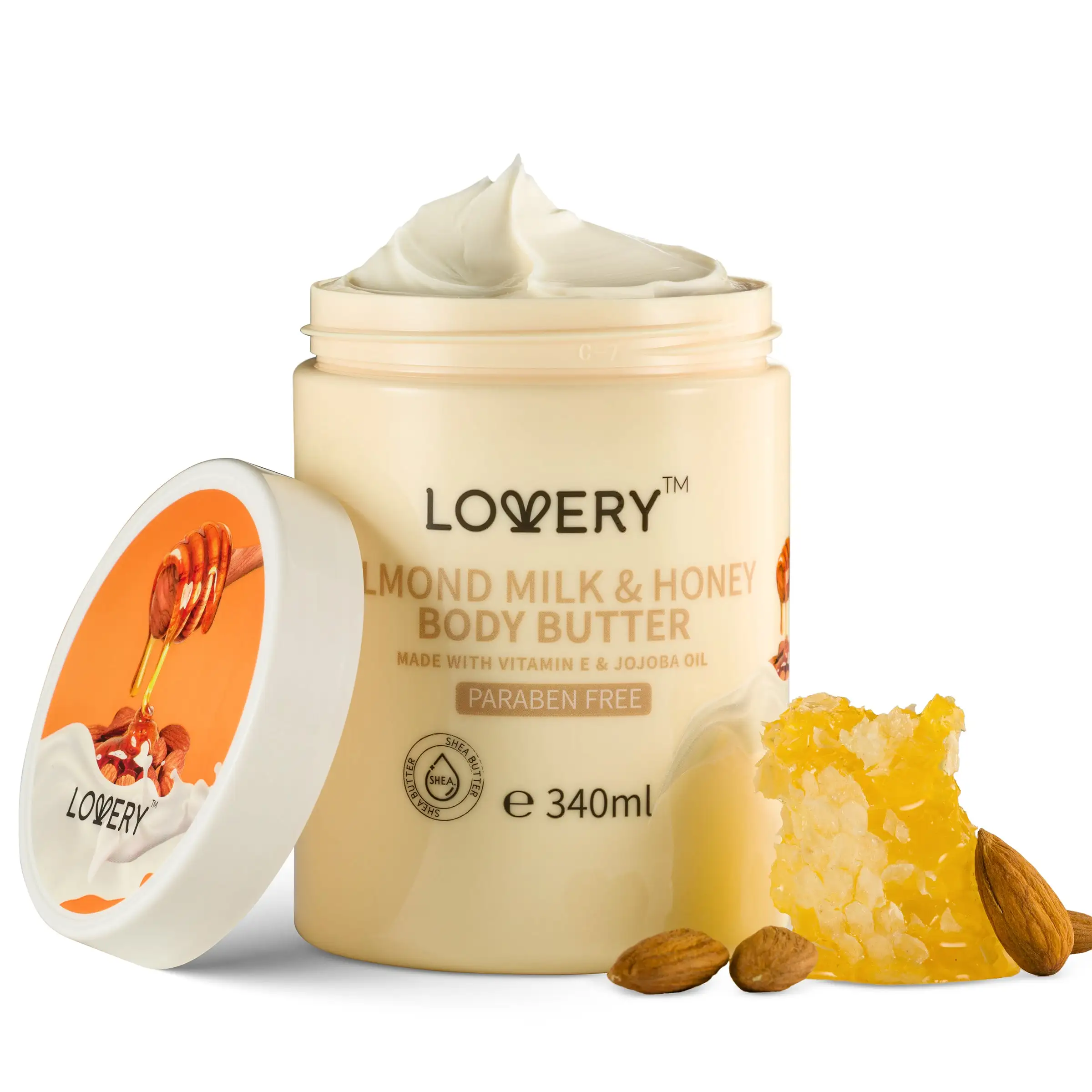 Lovery Almond Milk Body Butter 2-Piece Set 8 Lovery Almond Milk Body Butter 2-Piece Set - Image 6