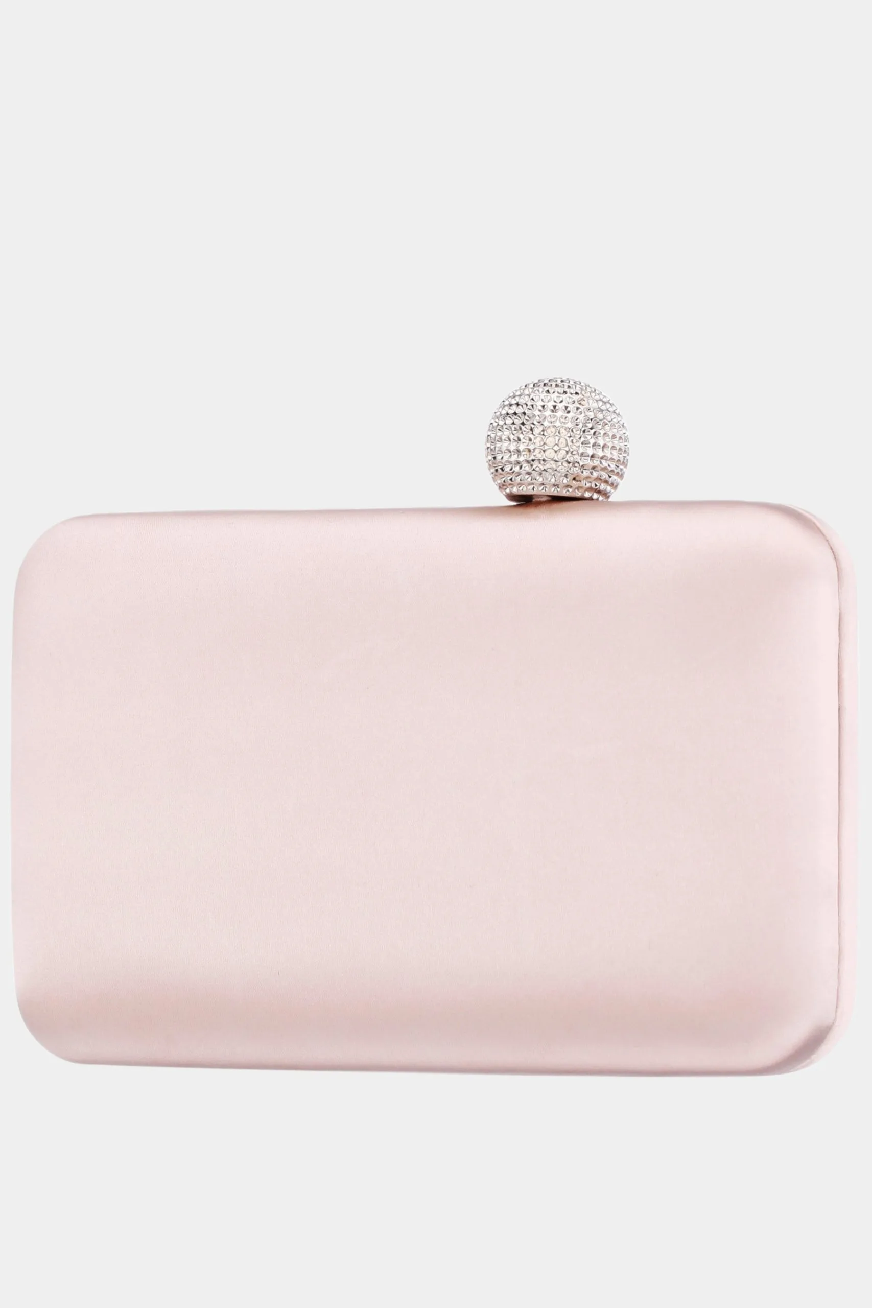 NINA Crystal Clasp Satin Minaudriere 6 NINA Crystal Clasp Satin Minaudriere - Image 4