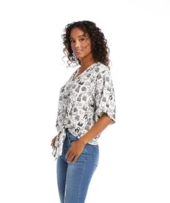 Karen Kane Tie Front Top 9 Karen Kane Tie Front Top -Jewelry Accessories 1L20173 1968121 3 001646c5 8c82 47c4 b074 c1bab7179070