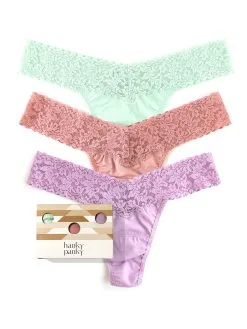 HANKY PANKY Holiday Cotton Low Rise Thong 3-Pack -Jewelry Accessories 1a767465 0084 4268 94c6 ca394c2c150f
