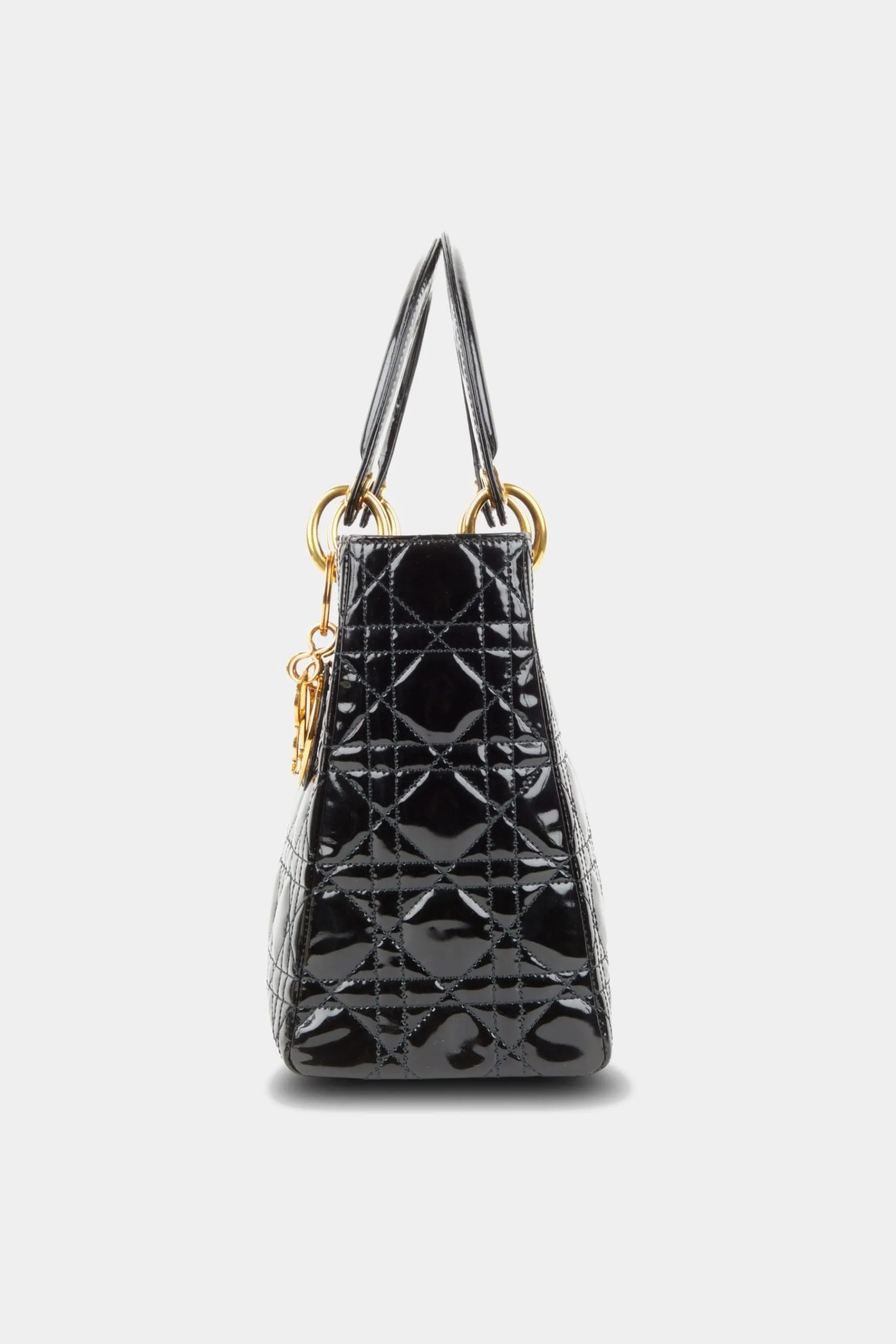 Lady Dior Patent GHW Large Cannage 8 Lady Dior Patent GHW Large Cannage - Image 6
