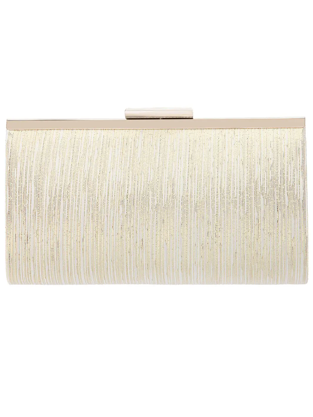 NINA Winslet Metallic Patterned Frame Clutch 4 NINA Winslet Metallic Patterned Frame Clutch - Image 2