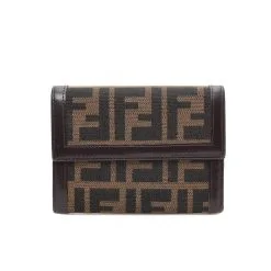 FENDI Zucca Compact Wallet -Jewelry Accessories 2106MQ448 2012719 6 685682ac f15e 4cc9 9eb0 51cb62db9e85