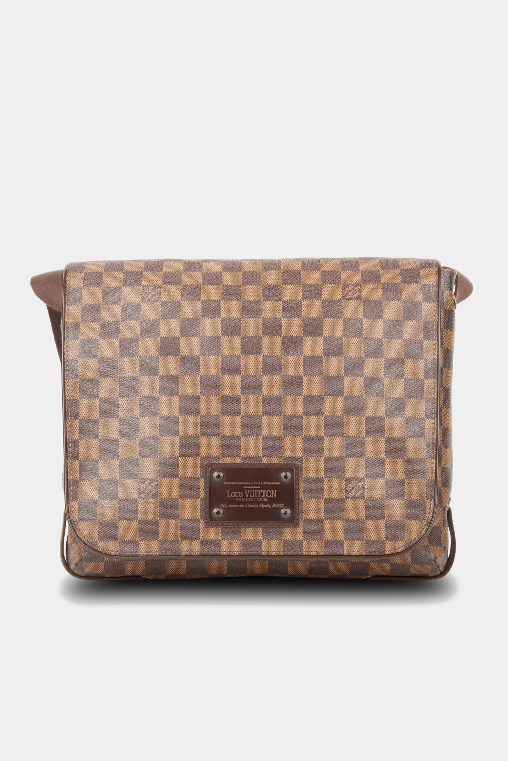 Louis Vuitton Brooklyn PM Damier Ebene Crossbody Bag 3 Louis Vuitton Brooklyn PM Damier Ebene Crossbody Bag