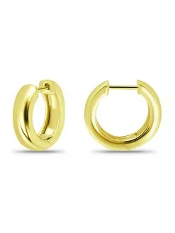 Lord & Taylor Jewelry 18K Gold 5X16mm Polished Huggie Earrings -Jewelry Accessories 21744 1786933 4 0b2d9aeb 9040 4294 8aba a88faa2d58f1