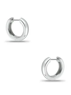 Lord & Taylor Jewelry 18K Gold 5X16mm Polished Huggie Earrings -Jewelry Accessories 21744 1786933 6