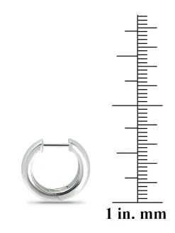 Lord & Taylor Jewelry 18K Gold 5X16mm Polished Huggie Earrings -Jewelry Accessories 21744 1786933 7