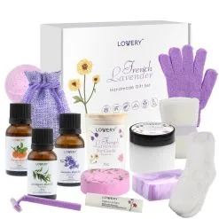 Lovery French Lavender Handmade Gift Box 18-Piece Set -Jewelry Accessories 21FJ060 1920618 6 23220126 4114 487b 83e9 02ecd4e41644