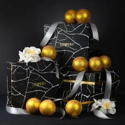 Lovery 24K Gold Handmade Bath Bombs Gift Box 9-Piece Set 12 Lovery 24K Gold Handmade Bath Bombs Gift Box 9-Piece Set -Jewelry Accessories 21FJ065 1920618 4