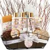 Lovery Vanilla Coconut Home Spa Gift Basket 13-Piece Set -Jewelry Accessories 21FJ068 1920618 1