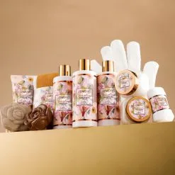 Lovery Vanilla Coconut Home Spa Gift Basket 13-Piece Set -Jewelry Accessories 21FJ068 1920618 4