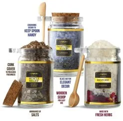 Lovery Bath Salts Gift Set With Natural Hers & Essentail Oils 13-Piece Set -Jewelry Accessories 21FJ087 1920618 4