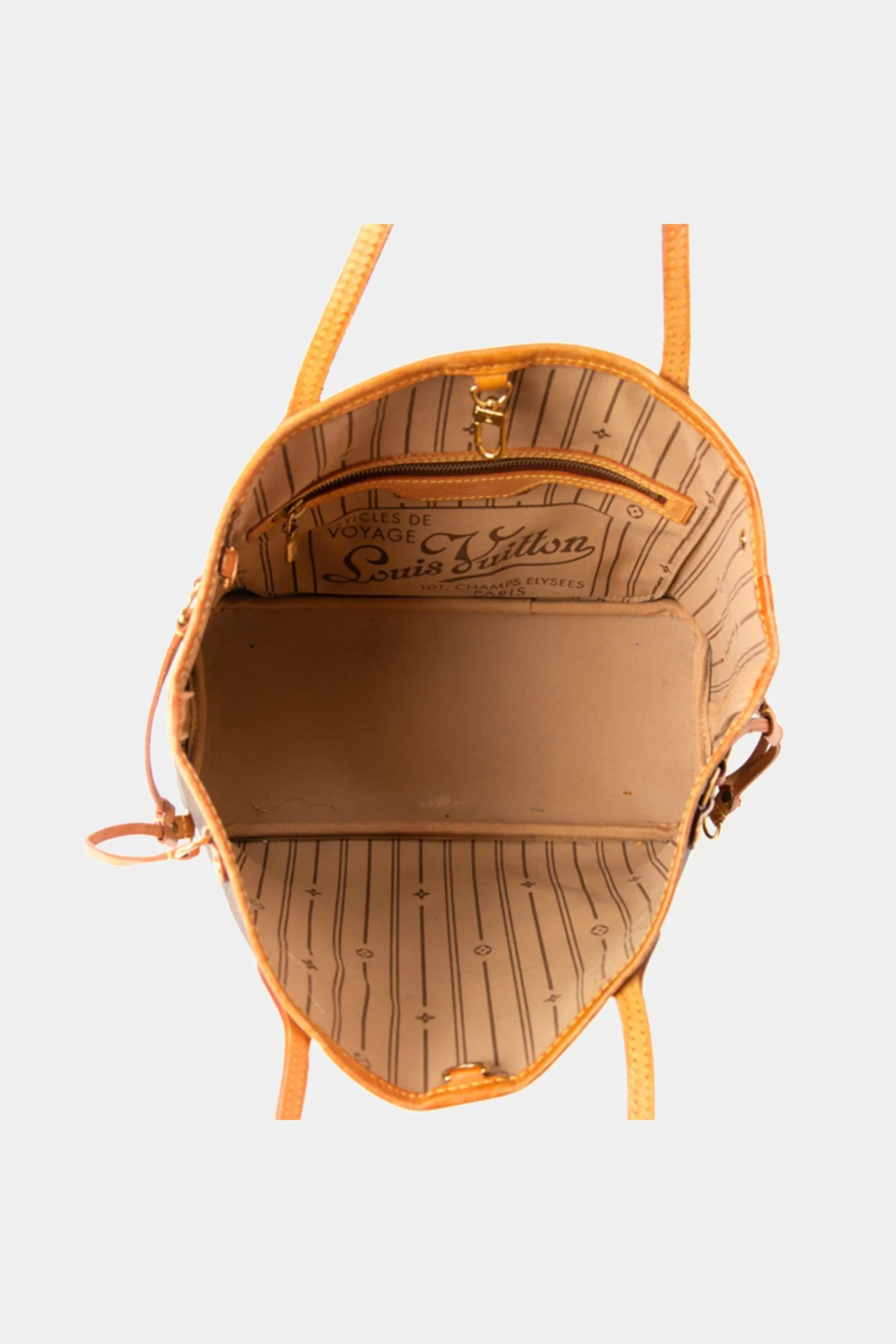 Louis Vuitton Neverfull Monogram Tote Bag 7 Louis Vuitton Neverfull Monogram Tote Bag - Image 5