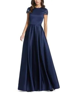 Ieena For Mac Duggal Cap Sleeve Gown -Jewelry Accessories 25947 1755352 4 5da50c44 02b1 42e3 9cdf 80dae43f478d