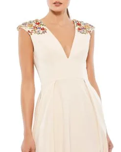 Ieena For Mac Duggal A-Line Gown -Jewelry Accessories 26540 1755352 11