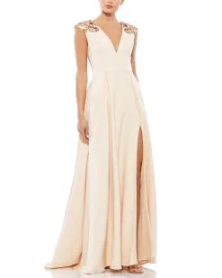 Ieena For Mac Duggal A-Line Gown -Jewelry Accessories 26540 1755352 12