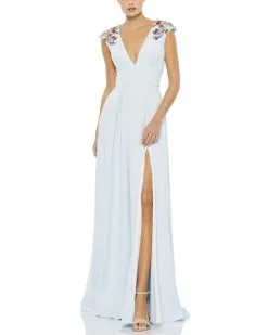 Ieena For Mac Duggal A-Line Gown -Jewelry Accessories 26540 1755352 5