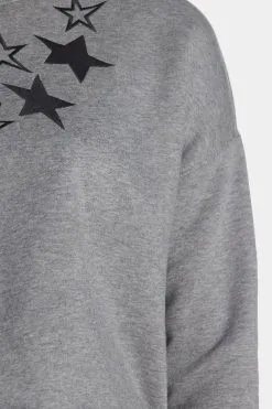 L&T Embroidered Star Fleece Sweatshirt -Jewelry Accessories 2889b42e 0f24 422d 99eb f89bd06e458b