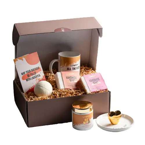 Lovery Happy Birthday Personalized Deluxe 8-Piece Gift Basket 13 Lovery Happy Birthday Personalized Deluxe 8-Piece Gift Basket - Image 11