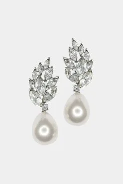Kenneth Jay Lane Audrey Hepburn Pearl Earrings