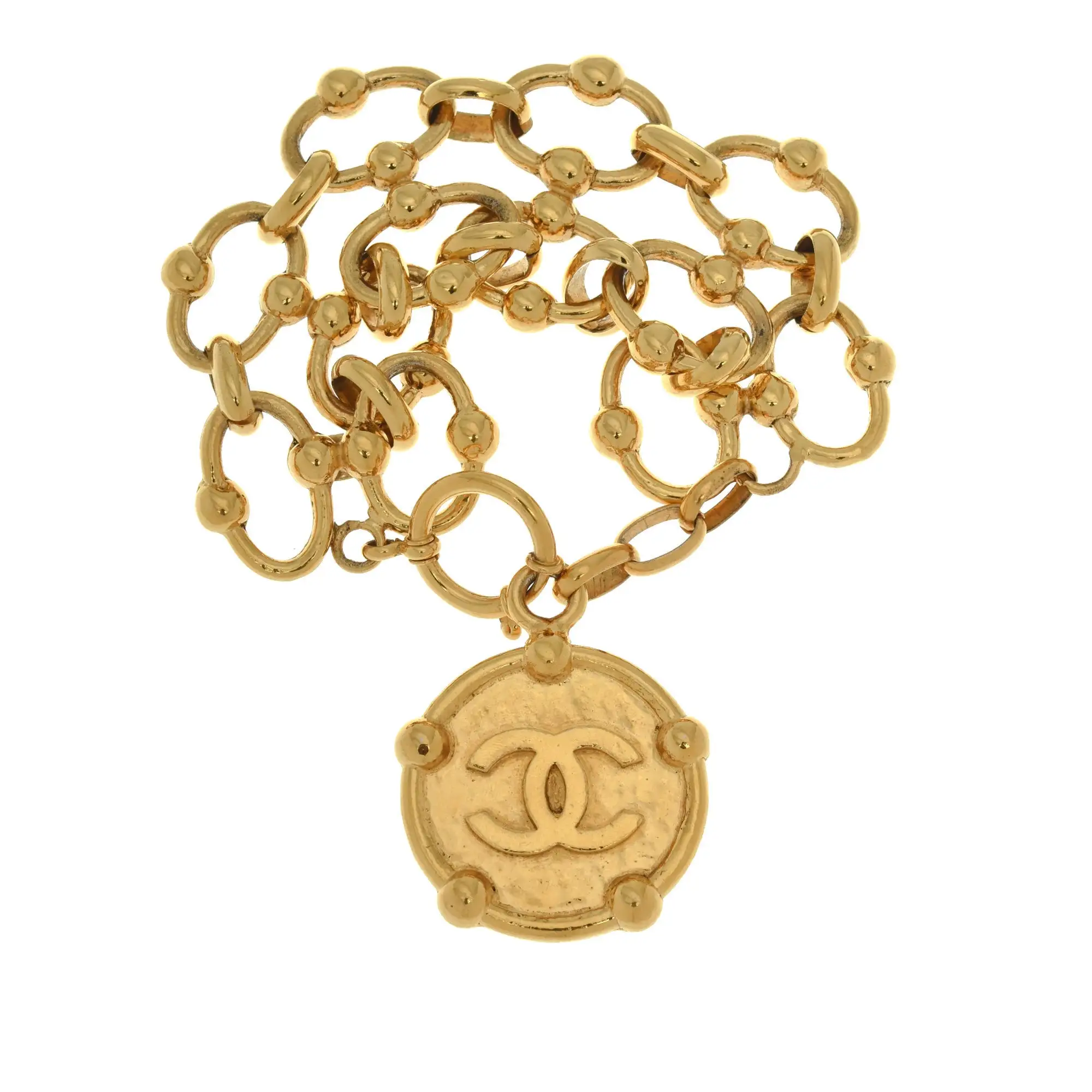 Chanel CC Logo Round Pendant Bracelet 9 Chanel CC Logo Round Pendant Bracelet - Image 7