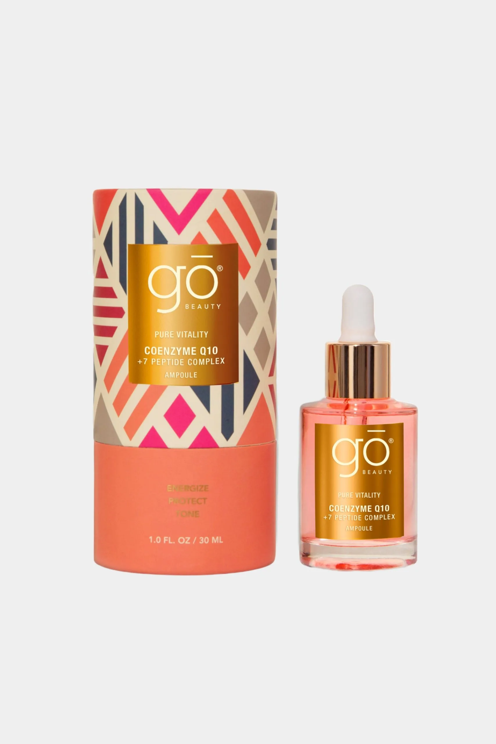 Go Beauty Pure Vitality Coenzyme Q10 & 7 Peptides Complex Ampoule 3 Go Beauty Pure Vitality Coenzyme Q10 & 7 Peptides Complex Ampoule