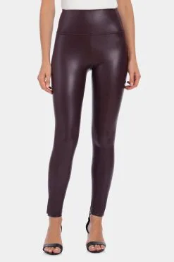 Bagatelle Faux Leather Liquid Leggings