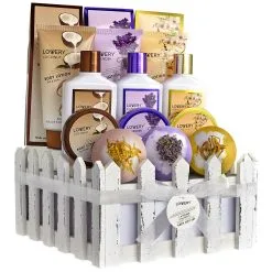 Lovery Coconut, Lavender & Honey Almond Spa Basket 16-Piece Set -Jewelry Accessories 385cc82a b9fc 41c7 a052 a877ee68ac70
