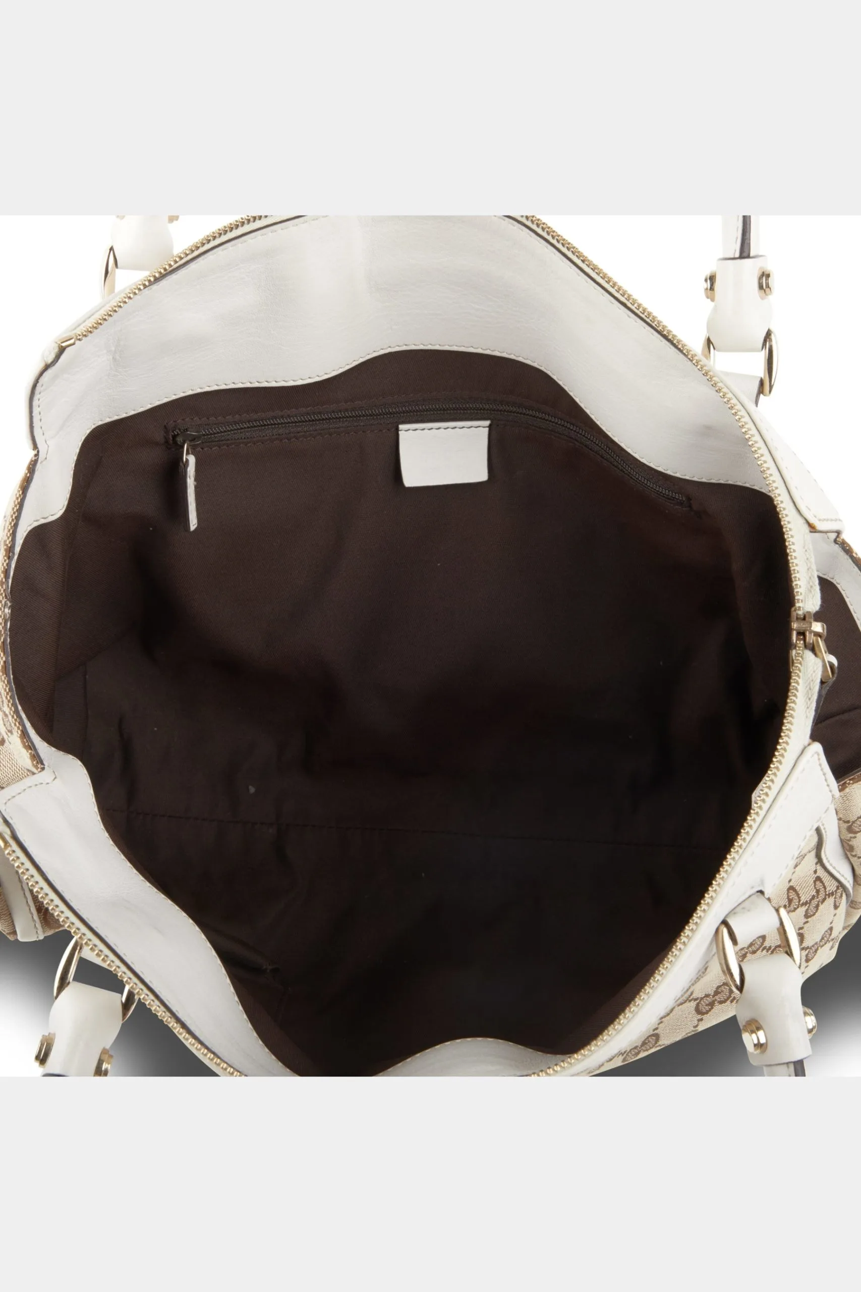 Gucci D-Gold GG Canvas Tote Bag 4 Gucci D-Gold GG Canvas Tote Bag - Image 2