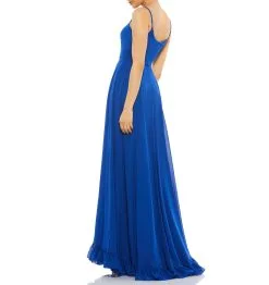 Ieena For Mac Duggal Sleeveless Scoop Neck Ruffled Hem Gown -Jewelry Accessories 3ba6aed3 03aa 4563 943c 86d5291a4cfc