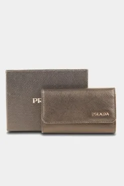 Prada 6 Key Case Saffiano -Jewelry Accessories 3c3cfef7 3789 403e bc64 a805c54f03bc