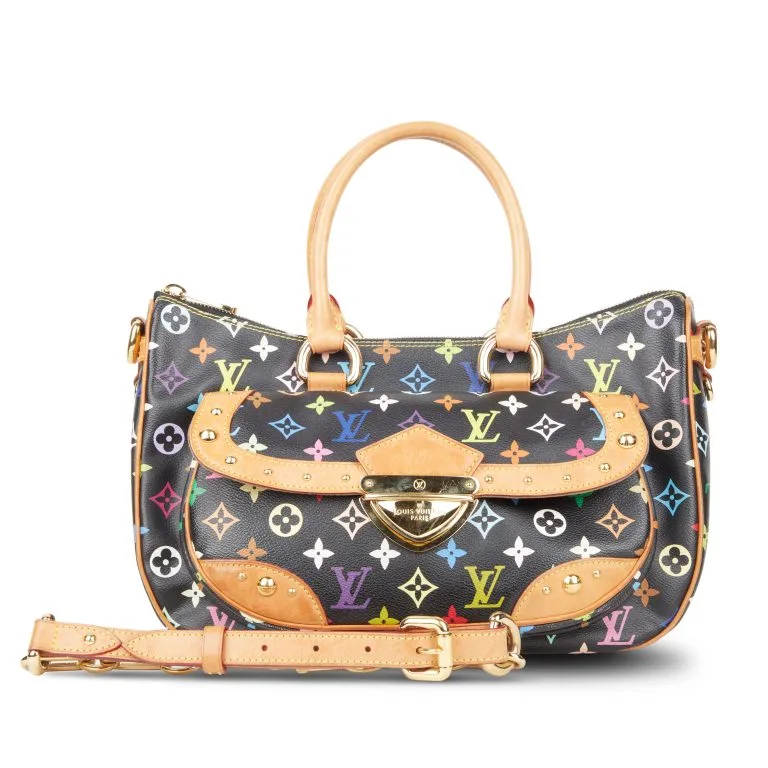 Louis Vuitton Rita Monogram Multicolor Shoulder Bag 9 Louis Vuitton Rita Monogram Multicolor Shoulder Bag - Image 7