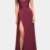 La Femme Simple Strapless Jersey Dress -Jewelry Accessories 3d4bce40 481f 44be bb06 48b8330c28f7