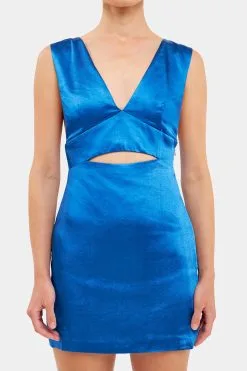 Endless Rose Satin Cut-out Mini Dress -Jewelry Accessories 43165483 f128 4a88 b8ae 668f365f1097