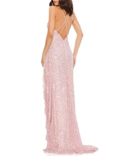 Mac Duggal Sleeveless Side Split Gown -Jewelry Accessories 43317 1831172 6
