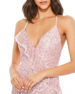 Mac Duggal Sleeveless Side Split Gown -Jewelry Accessories 43317 1831172 7