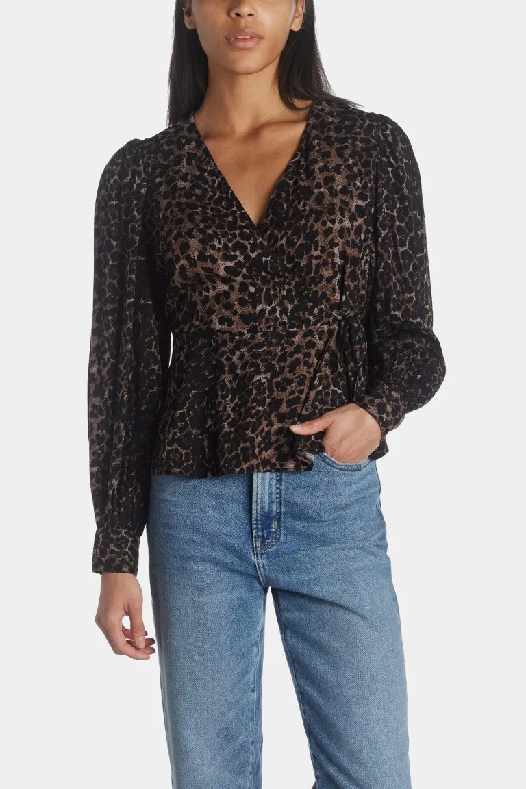 Vero Moda Kittie Long Sleeve Wrap Top 5 Vero Moda Kittie Long Sleeve Wrap Top - Image 3