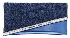 NINA Asymmetrical Fold Over Crystal Clutch -Jewelry Accessories 45b1fbdd f8de 4b7d b1cb d28a6f53b8b9